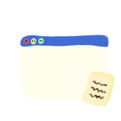 Computer window note