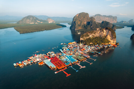 Fisherman's village in the middle of the sea, Koh Panyee