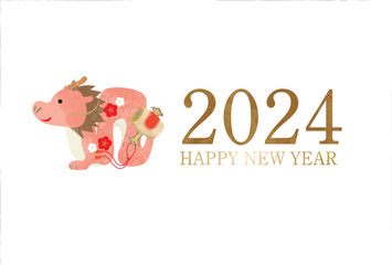 辰, 辰年, 年賀状, 2024, 2024年, テンプレート, ドラゴン, 手描き, 干支, 年賀はがき, 新年, 新春, 迎春, 謹賀新年, 和風, 和柄, 祝賀, 竜, 筆, お正月, シンボル, シルエット, 水彩, ベクター, 
