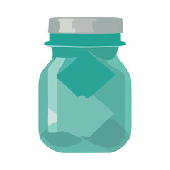 bottle glass icon isolated template