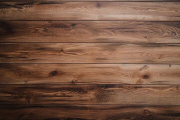 Obraz premium Old Wood Pattern Background, Dark wooden planks Generative AI