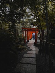 Fototapeta na wymiar Shrine Visit