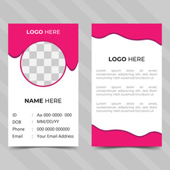 ID Card Template | Office Id card | Employee Id card for your company
