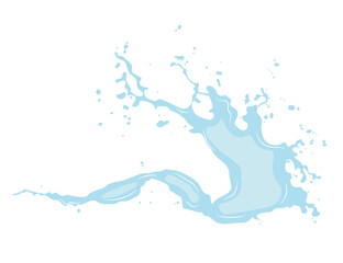 Obraz premium splash liquid splash icon