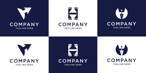 Letter h logo for a company