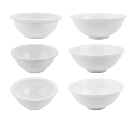 white bowl isolated on transparnt png