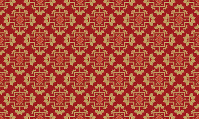 Seamless abstract geometric pattern. for wallpaper wrapping, pattern filling, web background, texture. Vector Illustration.