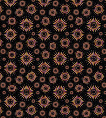 seamless pattern with flowers