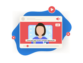 Maximize advertising viewer engagement on social media with text overlays using silent video marketing strategy. Audioless advertising videos with subtitles to convey message effectively