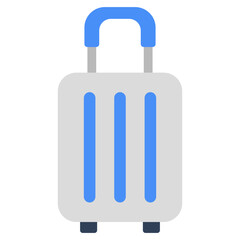 Vector design of trolley bag