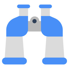 A unique design icon of binoculars 