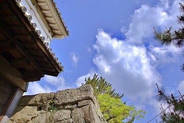 史跡和歌山城の岡口門