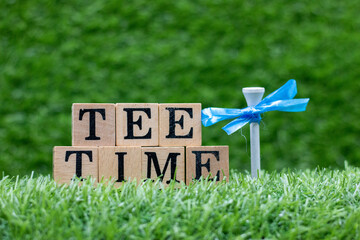 Tee time photo is a commonly used term in the golfing world. It refers to a photo taken of a golfer at the teeing ground, typically before the golfer hits their tee shot. Tee time photos are often use