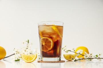 Ice tea - drink for refreshing in hot summer weather
