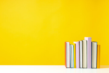 Fototapeta premium Reading, various literature concept - books, space for text