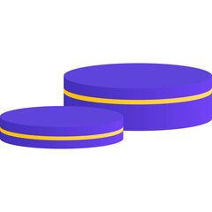 3D Vector Podium