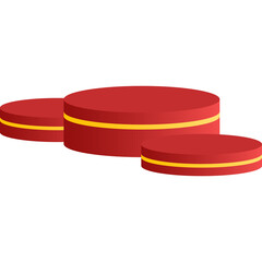 3D Vector Podium