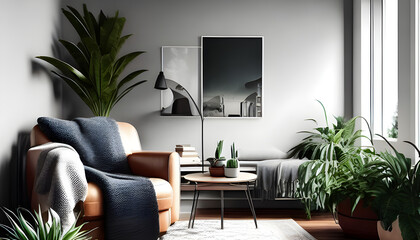 Aesthetic Minimalist Living Room