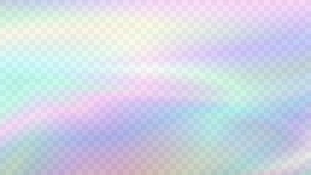 Modern blurred gradient background in trendy retro 90s, 00s style. Y2K  aesthetic. Rainbow light prism effect. Hologram reflection. Poster template  for Stock Vector Image & Art - Alamy