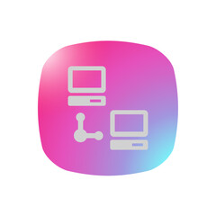 Computer Network - Pictogram (icon) 