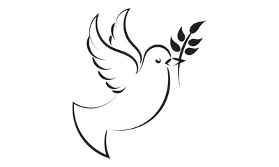 Holy Spirit, Christian faith, typography for print or use as poster, card, flyer or T shirt