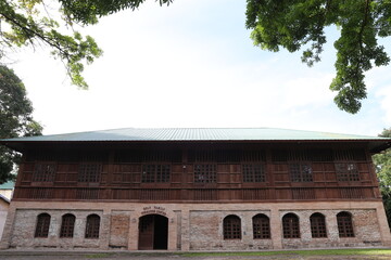 Obraz premium Historisches Spanisches Gebäude in Bacong, Provinz Negros, Philippinen