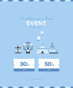 event coupon of shopping mall 