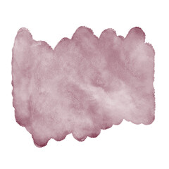 Fototapeta premium Red Pink Watercolor Brushstrokes Decor