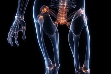 illustration of joint pain generative ai 