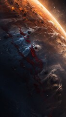 Naklejka premium Space