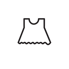 Baby Clothes Fashion Outline Icon