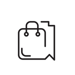 Bag Cloth Dress Outline Icon