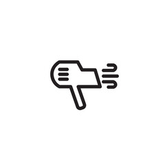 Blow Care Dryer Outline Icon