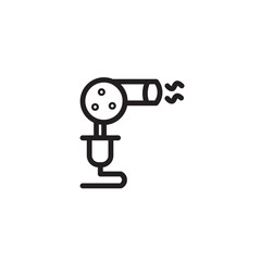Blow Care Dryer Outline Icon