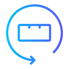 backup gradient icon