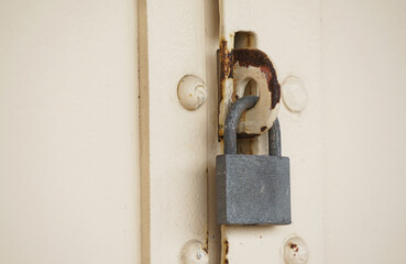 lock on door