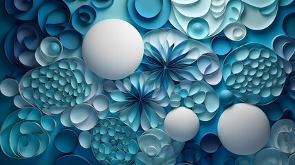 Abstract blue and white background pattern design, web design, wallpaper, stock
