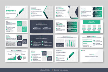 Project proposal  presentation template design or business presentation slide  design