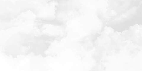 Obraz premium Gray sky with whimsical curly cloud, copy space. Black sky with white cloud