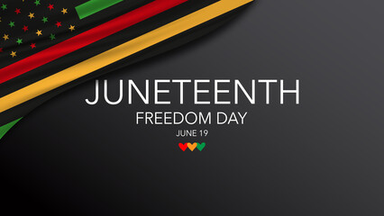 Obraz premium Juneteenth