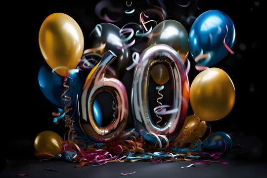 Joyeux anniversaire 60 ans : 10 421 images, photos de stock