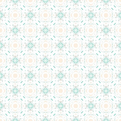 Decorative background made of small dotes. The rich decoration of abstract patterns for construction of fabric or paper. 
