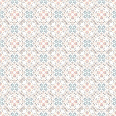 Decorative background made of small dotes. The rich decoration of abstract patterns for construction of fabric or paper. 
