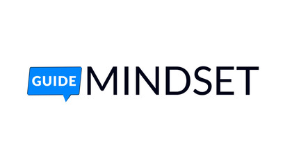 Guide Mindset Website Logo To Grow Mind for Businesses (Landscape Version)