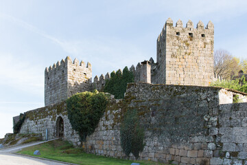 Awesome medieval castle in Trancoso, Portugal