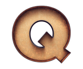 Marquee Light Bulbs 3D Alphabet PNG Letters