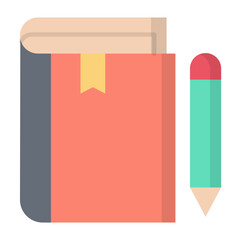 Work Book Flat Icon