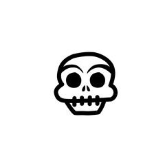 cartoon skull icons