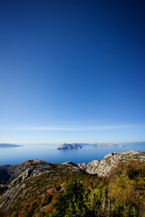 Fototapeta na wymiar Islands on the Adriatic Sea
