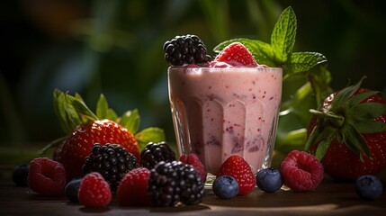 Berry Blast Milkshake